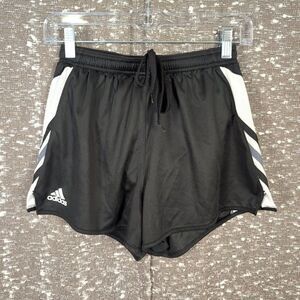Adidas Black White Race Day Running Shorts 2.5" Drawstring Cross Country‎ Track